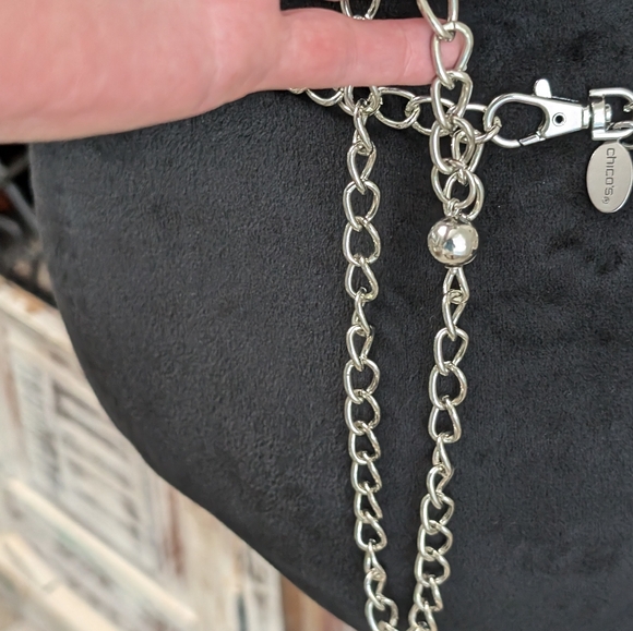 Chico's Beaded Belt, 52" - Picture 5 of 10